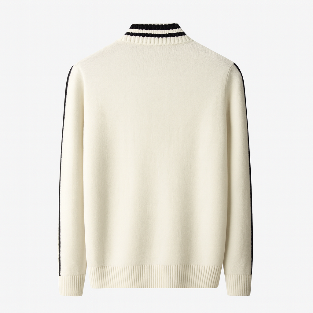 Mireve | Cardigan bicolore en pure laine Merone pour homme