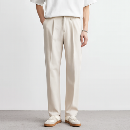 Mireve | Pantalons décontractés coupe droite pour hommes pour l'automne